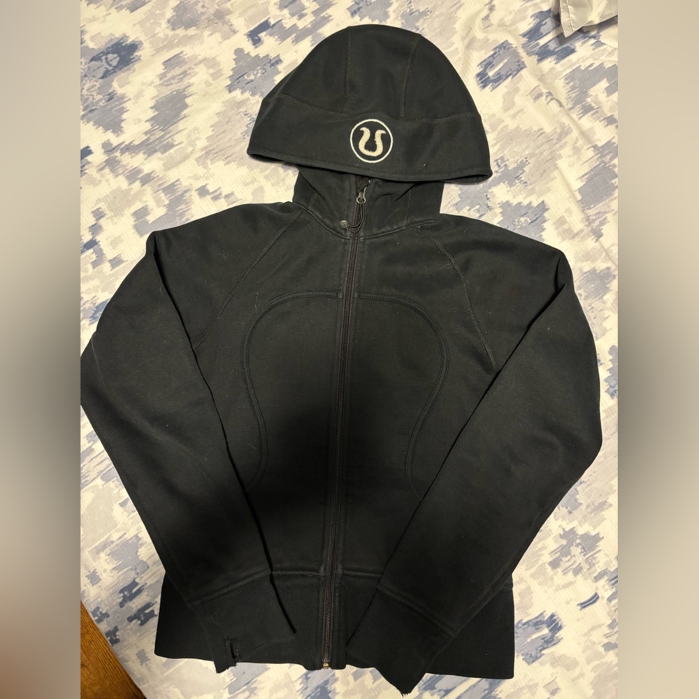 lululemon athletica Black Scuba Hoodie